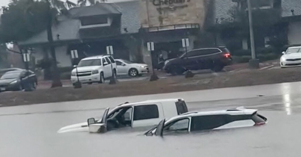 Floods Sweep South Texas and Nearby Border Cities in Mexico
