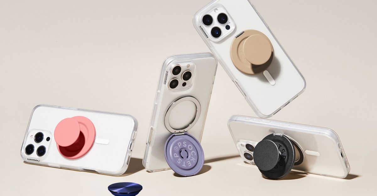 PopSockets’ new Kick-Out grip can prop your phone up vertically